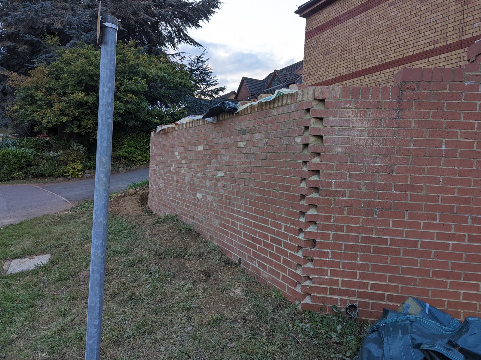 Garden Retaining Wall